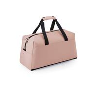 (One Size, Nude Pink) Bagbase Matte PU Coating 28L Duffle Bag