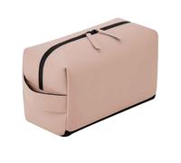 (One Size, Nude Pink) Bagbase Matte PU Toiletry Bag