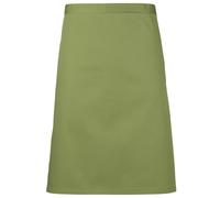 (One Size, Oasis Green) Premier Ladies/Womens Mid-Length Apron (Pack of 2)