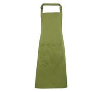 (One Size, Oasis Green) Premier Unisex Adult Colours Pocket Full Apron