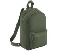 Bagbase Men's Essential Fashion Mini Backpack in Dark Olive Bagbase Dark Olive