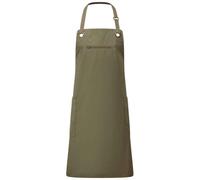 (One Size, Olive Green/Chestnut) Premier Barley Recycled Full Apron