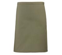 (One Size, Olive) Premier Colours Mid Length Apron