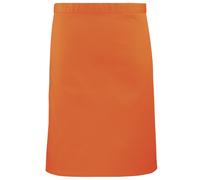 (One Size, Orange) Premier Ladies/Womens Mid-Length Apron
