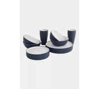 One Size Outwell Gala 4 Person Dinner Set Navy Size