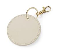 Bagbase Boutique Circular Key Clip in Natural Bagbase Natural One Size