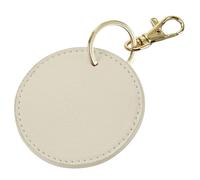 Bagbase Boutique Circular Key Clip in Natural Bagbase Natural One Size