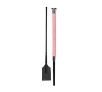(One Size, Pink) Dublin Stitch Leather Horse Dressage Whip