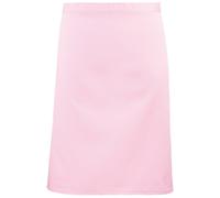 (One Size, Pink) Premier Colours Mid Length Apron