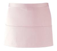 (One Size, Pink) Premier Ladies/Womens Colours 3 Pocket Apron / Workwear