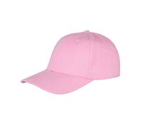 (One Size, Pink) Result Headwear Memphis 6 Panel Brushed Cotton Low Profile Baseball Cap