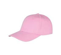 (One Size, Pink) Result Headwear Unisex Adult Memphis Brushed Cotton Cap