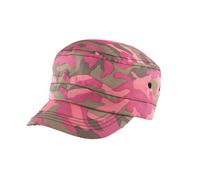 (One Size, Pink) Result Headwear Unisex Adult Urban Camo Baseball Cap