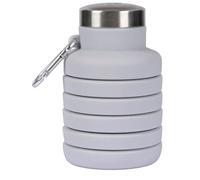 (One Size, Platinum) Trespass Vavo Foldable Silicone Water Bottle