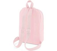 (One Size, Powder Pink) Bagbase Essential Fashion Mini Backpack