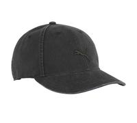 (One Size, Puma Black) Puma Unisex Adult Premium Essential Classic Logo Baseball Cap