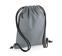 (One Size, Pure Grey) Bagbase Recycled Drawstring Bag