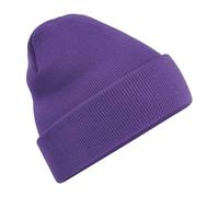 (One Size, Purple) Beechfield Unisex Original Cuffed Beanie Winter Hat