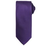 Premier Unisex Adult Micro Waffle Tie (Purple) - One Size