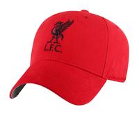 (One Size, Red/Black) Liverpool FC Unisex Adult Core Cap