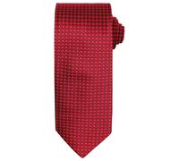 (One Size, Red) Premier Puppytooth Tie
