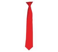 Premier Satin Tie in Red Premier Red One Size
