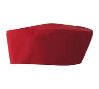 (One Size, Red) Premier Unisex Chefs Skull Cap