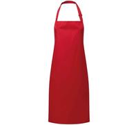 Premier Waterproof Full Apron Red (One Size)