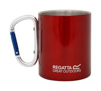 Regatta Great Outdoors Steel Karabiner Mug/Cup - Red - One Size - Red