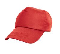 Result Plain Basebll Cap in Red Result Red One Size