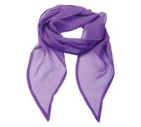 Premier Unisex Adult Colours Chiffon Scarf (Rich Violet) - One Size