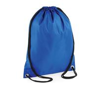 (One Size, Royal Blue) Bagbase Budget Drawstring Bag