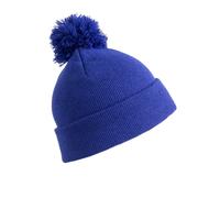 (One Size, Royal Blue) Result Womens/Ladies Winter Essentials Pom Pom Beanie