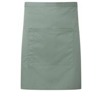 Premier Colours Front Pocket Waist Apron Sage (One Size)