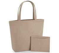 (One Size, Sand) Bagbase Felt Shopper
