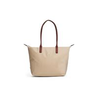 Tommy Hilfiger Popette Monogram Nylon Tote Bag - Sandalwood - One Size - Sandalwood