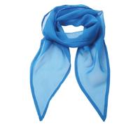 Premier Unisex Adult Colours Chiffon Scarf (Sapphire Blue) - One Size