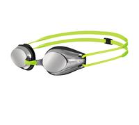 Arena Childrens/Kids Tracks Swimming Goggles - Silver/Black/Fluorescent Lime - One Size - Silver/Black/Fluorescent Lime