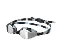 (One Size, Silver/Black) Speedo Unisex Adult Hyper Flyer Mirrored Swimming Goggles