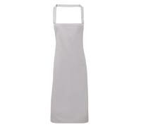 (One Size, Silver Grey) Premier Ladies/Womens Slim Apron (no Pocket) / Workwear