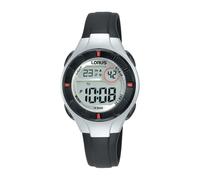 (One Size, Silver) Lorus Childrens/Kids Rubber Digital Watch