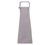 (One Size, Silver) Premier Unisex Adult Calibre Bibbed Apron