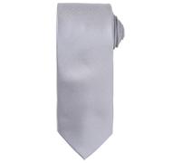 Premier Unisex Adult Micro Waffle Tie (Silver) - One Size