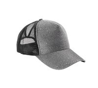 (One Size, Silver) Result Headwear Mens Core New York Sparkle Cap