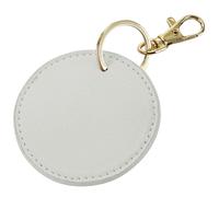Bagbase Boutique Circular Key Clip in Light Grey Bagbase Light Grey One Size