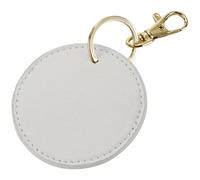 Bagbase Boutique Circular Leather-Look PU Keyclip in Light Grey Bagbase Light Grey One Size
