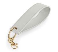 (One Size, Soft Grey) Bagbase Boutique Wristlet Keyring