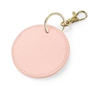 Bagbase Boutique Circular Key Clip in Pink Bagbase Pink One Size