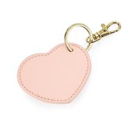 Bagbase Boutique Heart Key Clip in Pink Bagbase Pink One Size