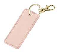 (One Size, Soft Pink) Bagbase Boutique Leather-Look PU Keyclip